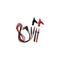 Safety Test Lead Set with Alligator Clips & Probe Pins | Red & Black | Non-Fused Design by Eaton