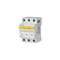 3-Pole Miniature Circuit Breaker 25A | Tripping Characteristic C | 6 kA Switching Capacity | IP20 by Eaton