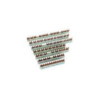 Insulated Four-Pole Busbar | 80A Uninterrupted Current | 25kA Short-Circuit Rating | 8 Modular Spacings by Eaton