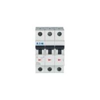 Miniature Circuit Breaker 3-Pole 4A | C Tripping Characteristic | 15 kA Switching Capacity | IP20 by Eaton