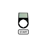 M22 Accessory Legend Holder | Compact Design | Durable Construction | Compatible with M22 Series | Eaton