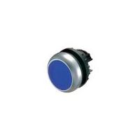 Illuminated Push Button Switch | Maintained Operation | Blue Color | Titanium Bezel by Eaton
