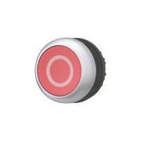 Red Momentary Pushbutton | Flat Design | Titanium Bezel | Compact Size by Eaton