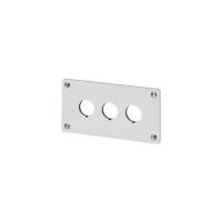 Flush Mounting Plate M22-E3 | 3 Mounting Locations | Compact Design | Durable Construction by Eaton