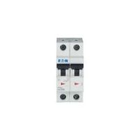 Miniature Circuit Breaker 2-Pole 16A | C Tripping Characteristic | IP20 Protection | Top-Hat Rail Mount by Eaton