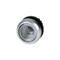 Eaton M22 Flat Maintained Pushbutton | Titanium Bezel | Customizable Design | CE Marked by Eaton