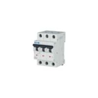 Miniature Circuit Breaker 3-Pole 4A | C Tripping Characteristic | 15 kA Switching Capacity | IP20 by Eaton