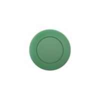 Mushroom Push Button Actuator | Momentary Operation | Green Color | Titanium Bezel by Eaton