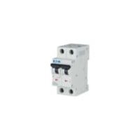 Miniature Circuit Breaker 2-Pole 10A | C Curve | 15 kA Breaking Capacity | IP20 Protection by Eaton
