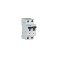 Miniature Circuit Breaker 2-Pole 10A | C Curve | 15 kA Breaking Capacity | IP20 Protection by Eaton