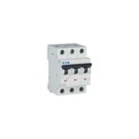 3-Pole Miniature Circuit Breaker | 2A Rated Current | C Tripping Characteristic | IP20 Protection by Eaton