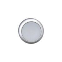 Illuminated Pushbutton Actuator | Momentary Action | Flush Mount Design | Titanium Bezel by Eaton