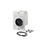 Insulated Switch Enclosure E-PKZ0-G | IP55 Protection | Plastic Material | Rotary Handle by Eaton