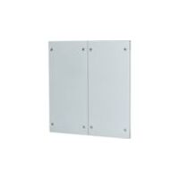 Low Voltage Switchgear Panel | Snap-On Cover & Durable Metal | Grey by Eaton