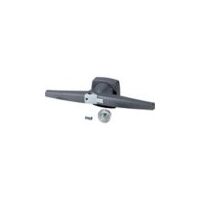 Rotary Door Handle with Padlock | 90° Switching Angle | Gray Color | Eaton K5DG/P