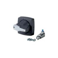 Rotary Door Handle | Lockable with Padlock | 90° Switching Angle | Gray by Eaton