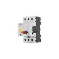 Motor Protective Circuit Breaker PKZM01-10 | 10A Rated Current | Three-Pole Design | Push Button Actuator by Eaton