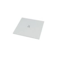 LV Switchgear Top Plate Flange | IP55 Rated | Powder Coated Steel | Gray by Eaton