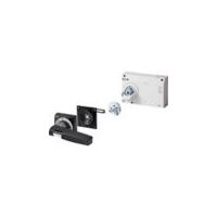 Lockable Door Coupling Rotary Handle | IP66 Protection | Double Lockable with Padlock Facility | Black by Eaton