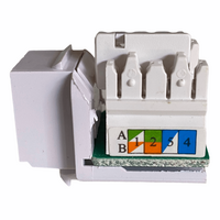 RJ45 Socket & Clip For Cate 6