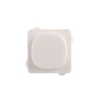 Blank Button Mech Wafer White