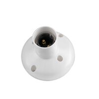Large BC Lamp Holder Socket With Skirt And Base Plate