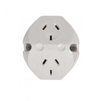 Double Surface Socket 10A | Easy Installation | Durable Design | Tesla Components