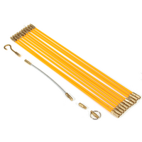 Fiberglass Extendable Fishing Rod | 5.0mm Diameter | 10m Length | Lightweight Design by Tuff