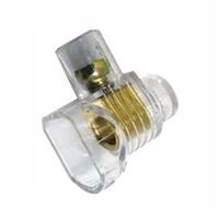 Single Screw Connector 32A | 2 x 6.0mm Capacity | Clear Insulating Body | Reliable Design by Tuff