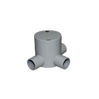 Three Way Deep Junction Box for 25mm Conduit | Durable Design | Easy Wiring Access | GTS