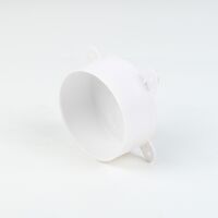 Disposable Conduit Lid with Lugs | Durable Plastic | Secure Fitting | White by GTS