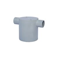 20mm Two Way Deep Junction Box | Durable Plastic | Versatile Conduit Entry | 1 Year Warranty by GTS
