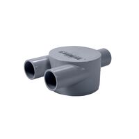 20mm Shallow Junction Box Y Style | Durable Plastic | Compact Design | Ideal for Electrical Installations by GTS