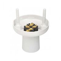 Batten Holder with Integrated Plugs | Box of 10 Units | Standard Fixture Compatibility by Tesla Components