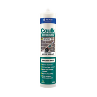 Acrylic Caulk in Colours 450g Cartridge Cedar | Flexible Joint Sealant | Water & Mould Resistant | H.B Fuller