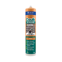 Acrylic Sealant 450g Cartridge | Charcoal Colour | Flexible Joint Movement ±20% | Mould Resistant by H.B Fuller