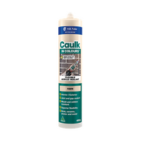 Acrylic Sealant 450g Cartridge | Charcoal Colour | Flexible Joint Movement ±20% | Mould Resistant by H.B Fuller