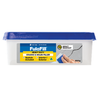 Heavy Duty Crack Filler 600g Tub | Sandable Finish | Paintable | Up to 25mm | White by H.B Fuller