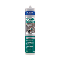Acrylic Flexible Joint Sealant 450g | Burnt Sienna | Mould Resistant & Paintable | H.B Fuller