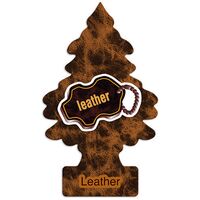 Leather Air Freshener | Long-Lasting Fragrance | Easy Hanging Design | Single Pack by CW Brands