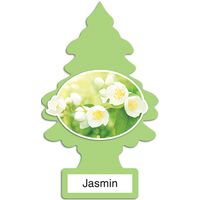 Jasmine Car Air Freshener | Long-Lasting Floral Scent | Easy Hanging Design | Single Pack by CW Brands