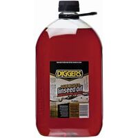 Pale Boiled Linseed Oil | Refined with Added Dryers | Faster Drying Time | Durable Wood Finish | 4 LT by CW Brands
