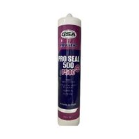 Silicone Sealant GSA Proseal 500 | 100% Silicone | Mould Inhibitor & UV Resistant | Charcoal by CW Brands