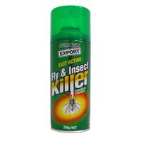 Insect Fly Killer Spray | Fast-Acting Formula | Indoor & Outdoor Use | 250g by CW Brands