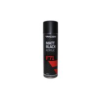Acrylic Spray Paint 400g | Matt Black Finish | Automotive Refinishing | Smooth Application by CW Brands