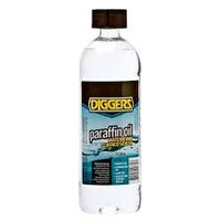 Paraffin Oil Diggers 1LT | Colourless Hydrocarbon | Fuel & Lubricant | Ideal for Oil Lamps by CW Brands