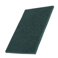 Coarse Green Scouring Pad | Woven Polyester | Rust & Paint Removal | Durable by CW Brands