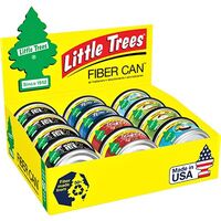 Little Trees Air Freshener Counter Display | Holds 12 Units | Compact Tin Design | Durable Metal by CW Brands