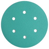 Velcro Abrasive Disc 150mm | Extra Fine 320 Grit | 6 Holes | Durable Design by CW Brands