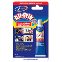 Clear Sealant Adhesive | Strong Bond | Weather & UV Resistant | 20GM by CW Brands
